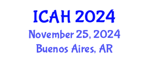 International Conference on Aerodynamics and Hydrodynamics (ICAH) November 25, 2024 - Buenos Aires, Argentina