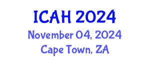 International Conference on Aerodynamics and Hydrodynamics (ICAH) November 04, 2024 - Cape Town, South Africa
