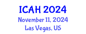 International Conference on Aerodynamics and Hydrodynamics (ICAH) November 11, 2024 - Las Vegas, United States