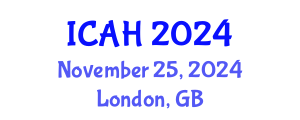 International Conference on Aerodynamics and Hydrodynamics (ICAH) November 25, 2024 - London, United Kingdom