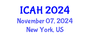 International Conference on Aerodynamics and Hydrodynamics (ICAH) November 07, 2024 - New York, United States