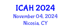 International Conference on Aerodynamics and Hydrodynamics (ICAH) November 04, 2024 - Nicosia, Cyprus