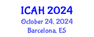 International Conference on Aerodynamics and Hydrodynamics (ICAH) October 24, 2024 - Barcelona, Spain