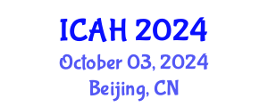 International Conference on Aerodynamics and Hydrodynamics (ICAH) October 03, 2024 - Beijing, China