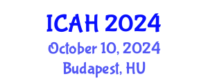 International Conference on Aerodynamics and Hydrodynamics (ICAH) October 10, 2024 - Budapest, Hungary