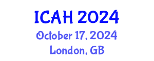 International Conference on Aerodynamics and Hydrodynamics (ICAH) October 17, 2024 - London, United Kingdom