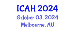 International Conference on Aerodynamics and Hydrodynamics (ICAH) October 03, 2024 - Melbourne, Australia