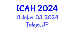 International Conference on Aerodynamics and Hydrodynamics (ICAH) October 03, 2024 - Tokyo, Japan