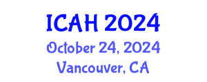 International Conference on Aerodynamics and Hydrodynamics (ICAH) October 24, 2024 - Vancouver, Canada