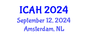 International Conference on Aerodynamics and Hydrodynamics (ICAH) September 12, 2024 - Amsterdam, Netherlands