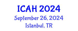 International Conference on Aerodynamics and Hydrodynamics (ICAH) September 26, 2024 - Istanbul, Turkey