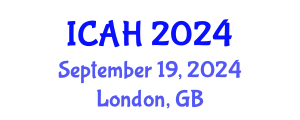 International Conference on Aerodynamics and Hydrodynamics (ICAH) September 19, 2024 - London, United Kingdom