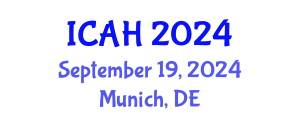 International Conference on Aerodynamics and Hydrodynamics (ICAH) September 19, 2024 - Munich, Germany