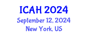 International Conference on Aerodynamics and Hydrodynamics (ICAH) September 12, 2024 - New York, United States