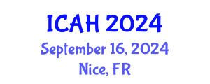International Conference on Aerodynamics and Hydrodynamics (ICAH) September 16, 2024 - Nice, France