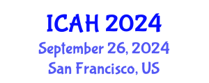 International Conference on Aerodynamics and Hydrodynamics (ICAH) September 26, 2024 - San Francisco, United States