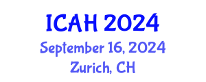 International Conference on Aerodynamics and Hydrodynamics (ICAH) September 16, 2024 - Zurich, Switzerland
