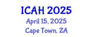 International Conference on Aerodynamics and Hydrodynamics (ICAH) April 15, 2025 - Cape Town, South Africa