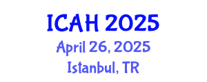 International Conference on Aerodynamics and Hydrodynamics (ICAH) April 26, 2025 - Istanbul, Turkey