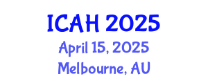 International Conference on Aerodynamics and Hydrodynamics (ICAH) April 15, 2025 - Melbourne, Australia
