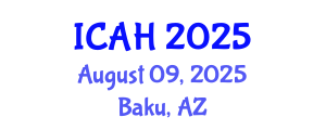 International Conference on Aerodynamics and Hydrodynamics (ICAH) August 09, 2025 - Baku, Azerbaijan