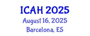 International Conference on Aerodynamics and Hydrodynamics (ICAH) August 16, 2025 - Barcelona, Spain