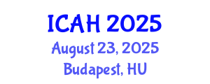 International Conference on Aerodynamics and Hydrodynamics (ICAH) August 23, 2025 - Budapest, Hungary