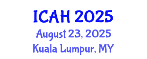 International Conference on Aerodynamics and Hydrodynamics (ICAH) August 23, 2025 - Kuala Lumpur, Malaysia