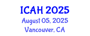 International Conference on Aerodynamics and Hydrodynamics (ICAH) August 05, 2025 - Vancouver, Canada