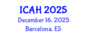 International Conference on Aerodynamics and Hydrodynamics (ICAH) December 16, 2025 - Barcelona, Spain