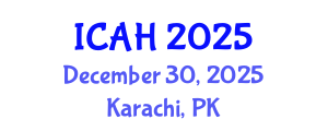 International Conference on Aerodynamics and Hydrodynamics (ICAH) December 30, 2025 - Karachi, Pakistan