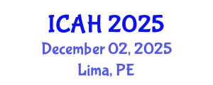 International Conference on Aerodynamics and Hydrodynamics (ICAH) December 02, 2025 - Lima, Peru