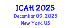 International Conference on Aerodynamics and Hydrodynamics (ICAH) December 09, 2025 - New York, United States