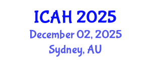 International Conference on Aerodynamics and Hydrodynamics (ICAH) December 02, 2025 - Sydney, Australia