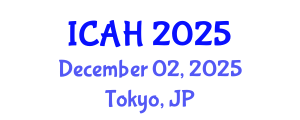 International Conference on Aerodynamics and Hydrodynamics (ICAH) December 02, 2025 - Tokyo, Japan