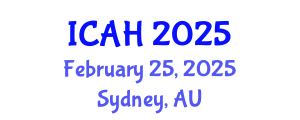 International Conference on Aerodynamics and Hydrodynamics (ICAH) February 25, 2025 - Sydney, Australia