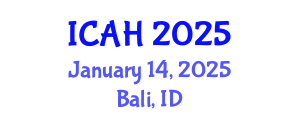 International Conference on Aerodynamics and Hydrodynamics (ICAH) January 14, 2025 - Bali, Indonesia