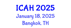 International Conference on Aerodynamics and Hydrodynamics (ICAH) January 18, 2025 - Bangkok, Thailand