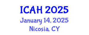 International Conference on Aerodynamics and Hydrodynamics (ICAH) January 14, 2025 - Nicosia, Cyprus