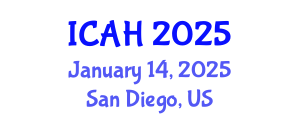 International Conference on Aerodynamics and Hydrodynamics (ICAH) January 14, 2025 - San Diego, United States