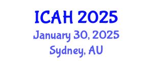 International Conference on Aerodynamics and Hydrodynamics (ICAH) January 30, 2025 - Sydney, Australia