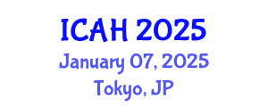 International Conference on Aerodynamics and Hydrodynamics (ICAH) January 07, 2025 - Tokyo, Japan