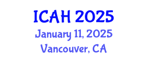 International Conference on Aerodynamics and Hydrodynamics (ICAH) January 11, 2025 - Vancouver, Canada