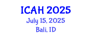 International Conference on Aerodynamics and Hydrodynamics (ICAH) July 15, 2025 - Bali, Indonesia