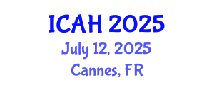 International Conference on Aerodynamics and Hydrodynamics (ICAH) July 12, 2025 - Cannes, France