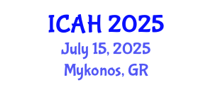 International Conference on Aerodynamics and Hydrodynamics (ICAH) July 15, 2025 - Mykonos, Greece