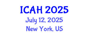 International Conference on Aerodynamics and Hydrodynamics (ICAH) July 12, 2025 - New York, United States