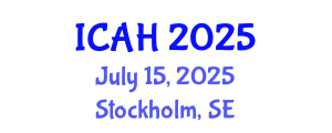 International Conference on Aerodynamics and Hydrodynamics (ICAH) July 15, 2025 - Stockholm, Sweden