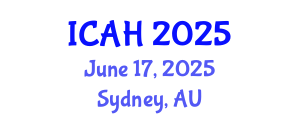 International Conference on Aerodynamics and Hydrodynamics (ICAH) June 17, 2025 - Sydney, Australia