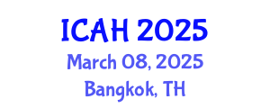 International Conference on Aerodynamics and Hydrodynamics (ICAH) March 08, 2025 - Bangkok, Thailand